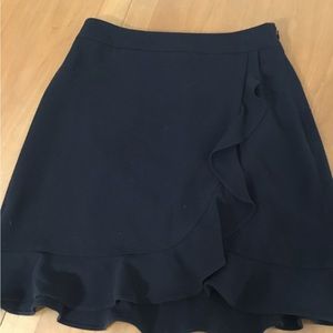 Little Black Cocktail skirt by Loft. Size 2